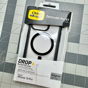 OtterBox Defender Pro XT Case for iPhone 15 Pro - Black